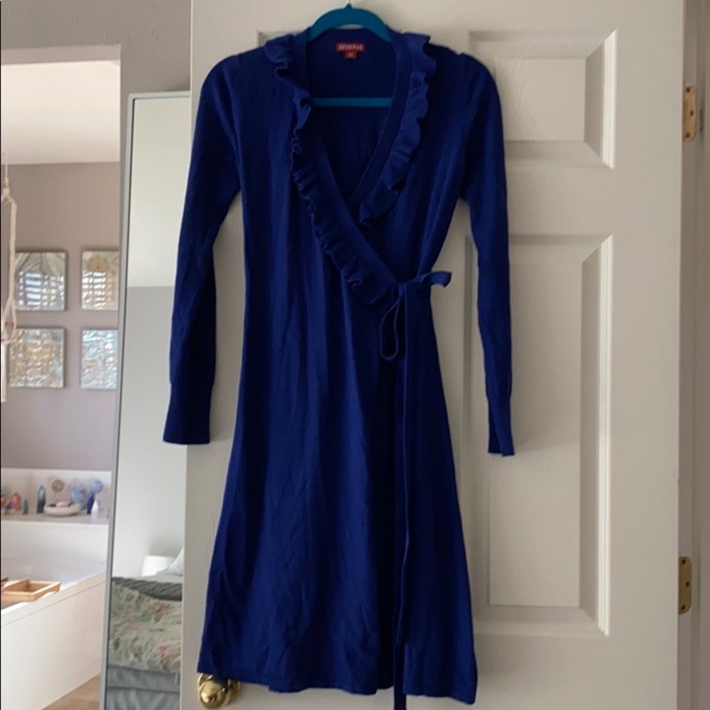 Sweater dress.